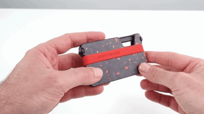 マスベラーノウォレット (Ember) - 34g カーボン製ミニマル財布